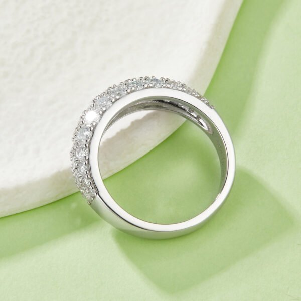 4b8e3a32-8021-42aa-ac91-111fa98a4df8.jpeg S925 Sterling Silver 3-Row Pave Moissanite Ring