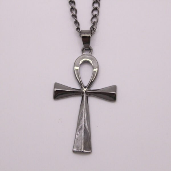 Stainless steel ancient Egyptian Cross Necklace Pendant