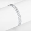 S925 Sterling Silver Hollow Mesh Bracelet