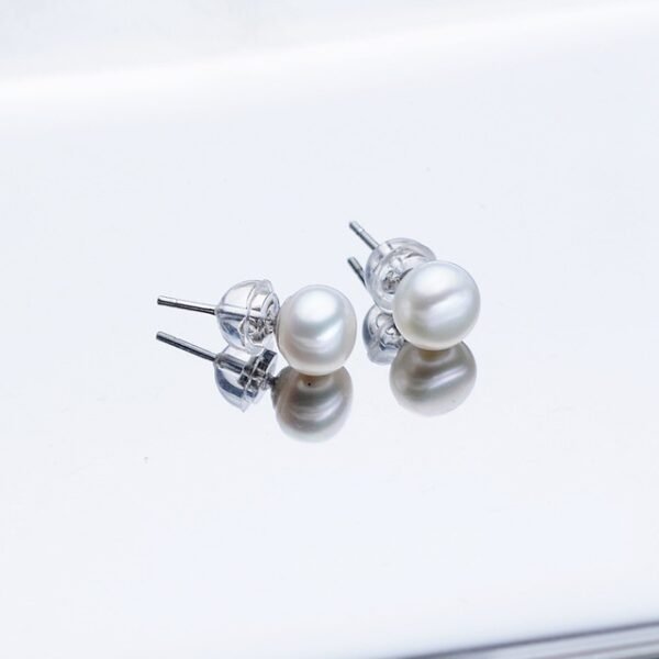 50923620490.jpg Agate Pearl Necklace Bracelet Ear Stud Set