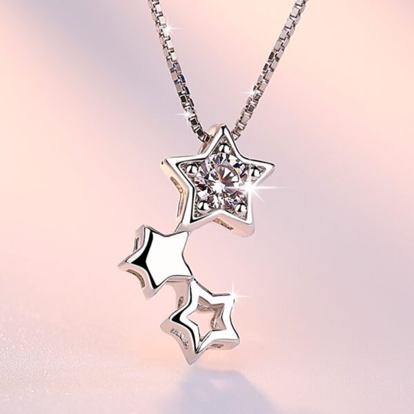 51936cba-8670-4ae0-80e4-84f8f0578033.jpg Temperament Simple Personality Hollow Star Pendant Necklace