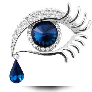 Diamond-encrusted brooch