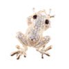 Fashion Diamond FROG PRINCE Brooch
