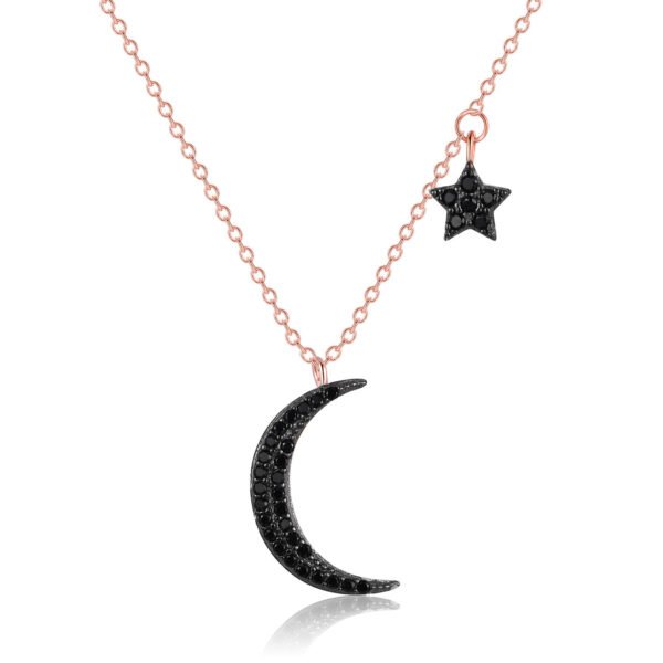 55393473-d8de-474f-86c8-efb836cdb68c.jpg Retro Star Moon Net Red Ins Clavicle Chain Necklace