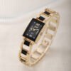 59758958-6bf1-437c-b456-897f69e6e5ef.jpg Womens Bracelet Watch With A Square Diamond