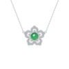 5fe6a826-ea8b-47fd-8120-37b7b7cb885a.jpeg S925 Sterling Silver Flower Clover Necklace