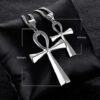 Stainless steel ancient Egyptian Cross Necklace Pendant