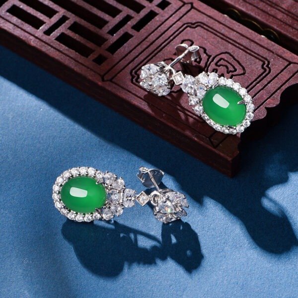 S925 Sterling Silver Dangle Earrings