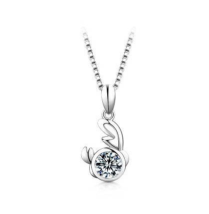 6b07a146-74a2-40ab-8ce3-d0457c037009.jpg 12 Constellation Pendant 925 Silver 1 Karat Moissanite Twelve Constellations Necklace Female