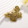 Butterfly brooch pin