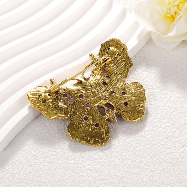 Butterfly brooch pin