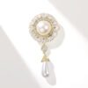 Water Drop Pearls Brooch