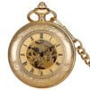 6db0c629-4232-4736-8fc9-6e8bb27fea61.jpg Retro Gold Manual Pocket Chain Watch