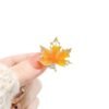 Maple Leaf Female Brooch