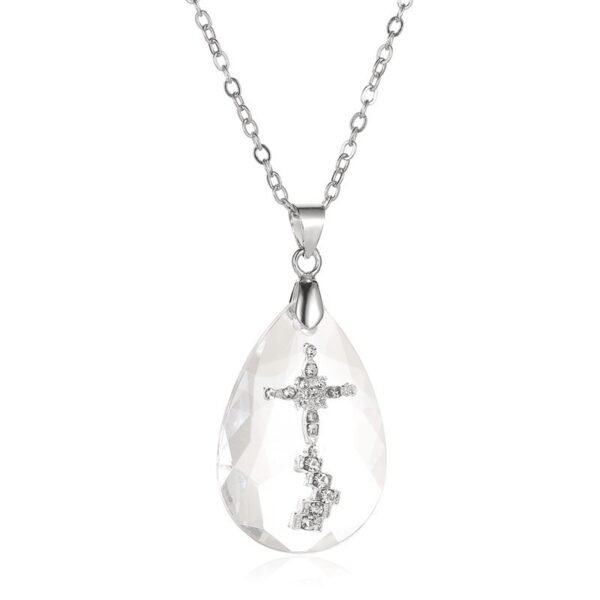 Simple Wild Drop Pendant Necklace