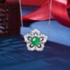 7252df6c-b580-468f-ae5e-9524585be42b.jpeg S925 Sterling Silver Flower Clover Necklace