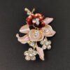 72dbdf63-e952-48c4-b039-5d92c7eeacf6.jpg Diamond Flower Corsage Brooch Handmade Brooch