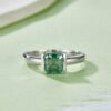 74c6cdcf-665d-4ee7-85b7-49117eb641ee.jpeg S925 Sterling Silver 1ct Green Moissanite Ring