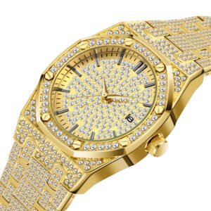 Hip Hop Diamond-embedded Watch