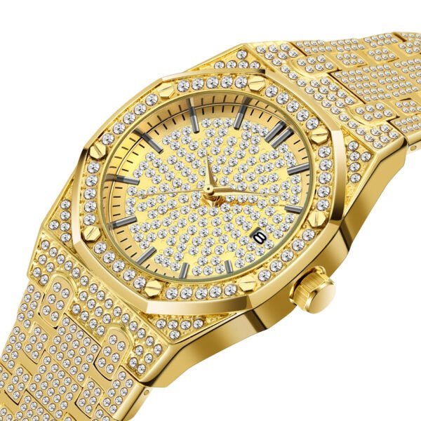 Hip Hop Diamond-embedded Watch