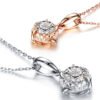 S925 Sterling Silver Moissanite Necklace