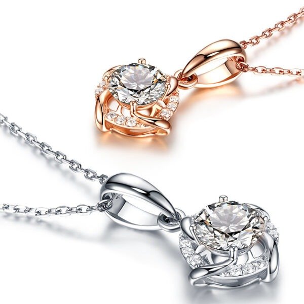 S925 Sterling Silver Moissanite Necklace