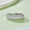 792e838e-9e45-4154-b3d5-a36428b7d5bf.jpeg S925 Sterling Silver 3-Row Pave Moissanite Ring