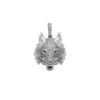 Wolf Head Necklace Pendant