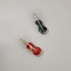 Light Luxury Violin Brooch