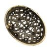 Vintage Metal Viking Brooch