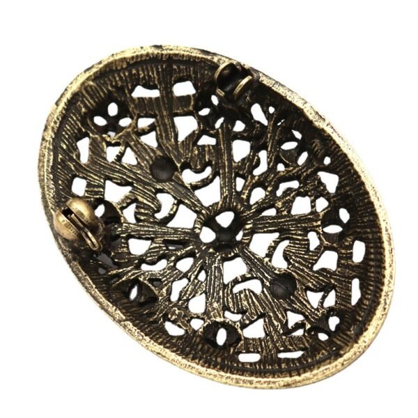 Vintage Metal Viking Brooch