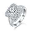 7e15415c-1438-4c4a-b889-23203f4390d9.jpg S925 Sterling Silver Princess Cut Ring