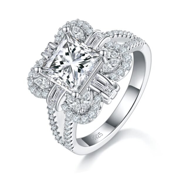 7e15415c-1438-4c4a-b889-23203f4390d9.jpg S925 Sterling Silver Princess Cut Ring