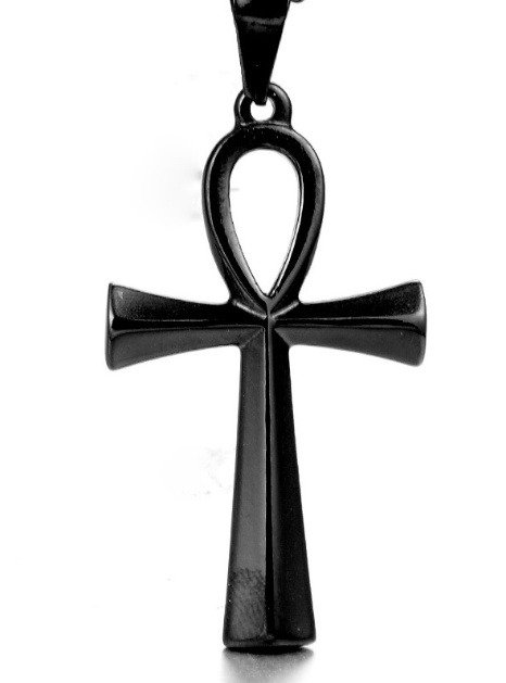 Stainless steel ancient Egyptian Cross Necklace Pendant