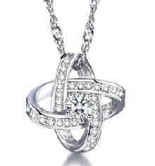 839763972639.jpg 925 Sterling Silver Forever Heart Necklace