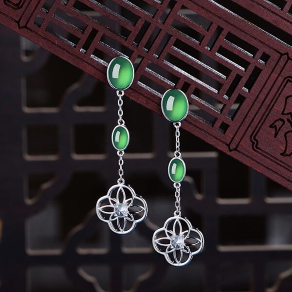 S925 Sterling Silver Dangle Earrings