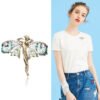 Enamel Butterfly Brooch
