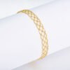 S925 Sterling Silver Hollow Mesh Bracelet