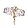 Enamel Butterfly Brooch
