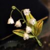 Lily Of The Valley Brooch