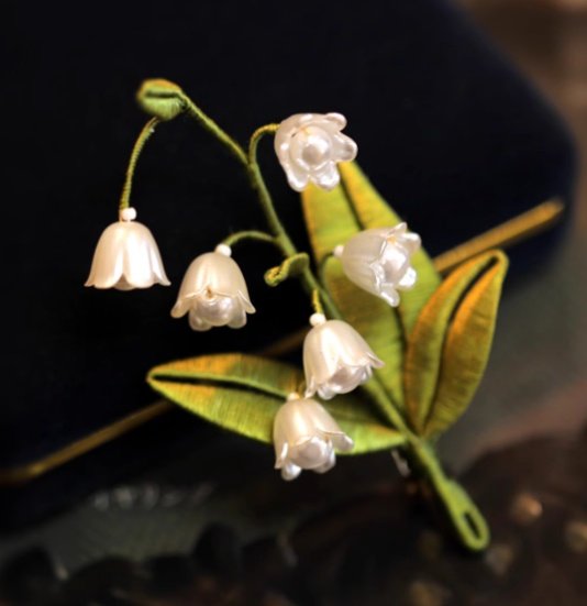 Lily Of The Valley Brooch