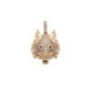 Wolf Head Necklace Pendant