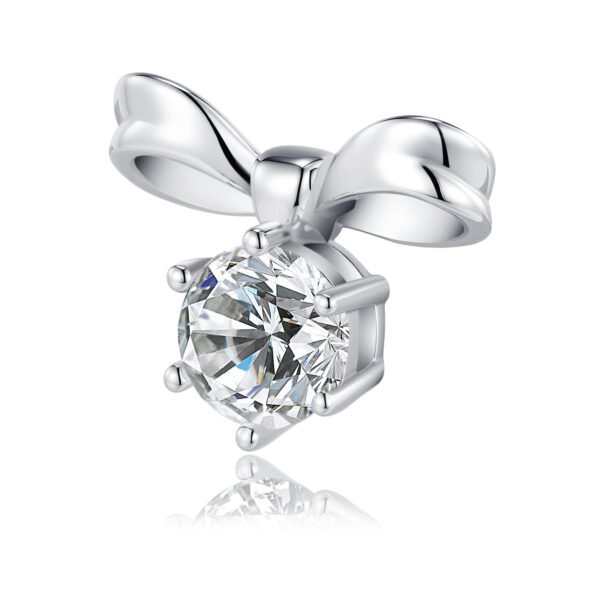 S925 Sterling Silver Bow Stud Earrings