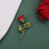9221c48c-0d40-4f07-aca2-fb709747aba7.jpg Three-dimensional Rose Flower Rhindiamond-style Brooch