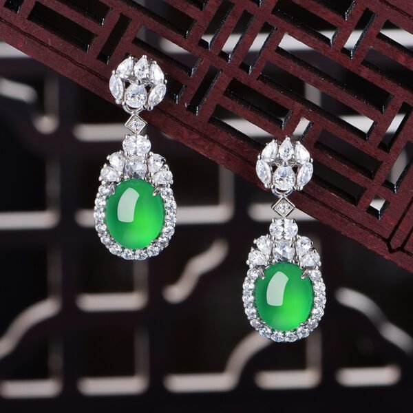 S925 Sterling Silver Dangle Earrings