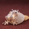 Fashion Diamond FROG PRINCE Brooch