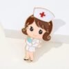 Creative Cartoon Nurse Brooch
