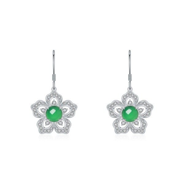 97e285b6-9e1e-4212-97be-31eb2e1efc86.jpeg S925 Sterling Silver Flower Dangle Earrings