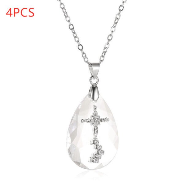 Simple Wild Drop Pendant Necklace