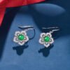 99c034cc-550b-49a7-b088-b6107f7b7738.jpeg S925 Sterling Silver Flower Dangle Earrings